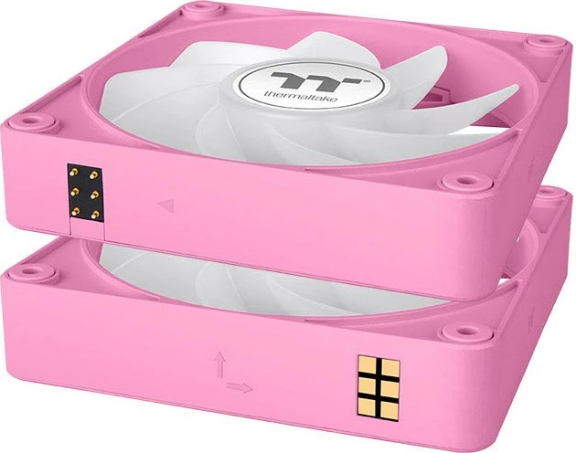 Ventilator kasë Thermaltake CT140 EX Reverse ARGB Sync 140mm 3 copë rozë