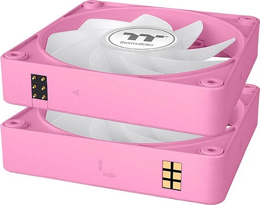 Ventilator kasë Thermaltake CT140 EX Reverse ARGB Sync 140mm 3 copë rozë