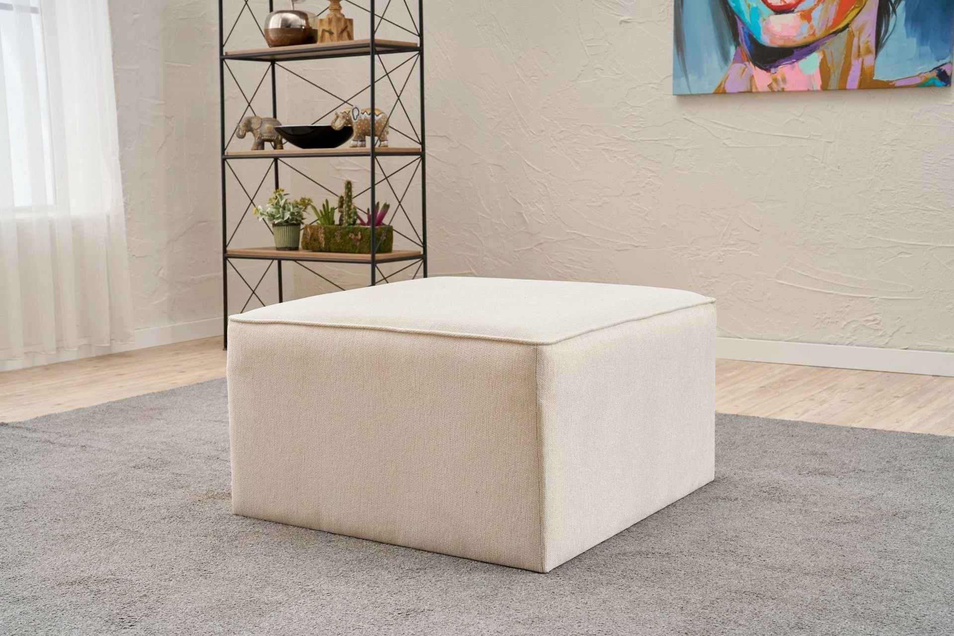 Puf Atelier del Sofa, krem, Kozan