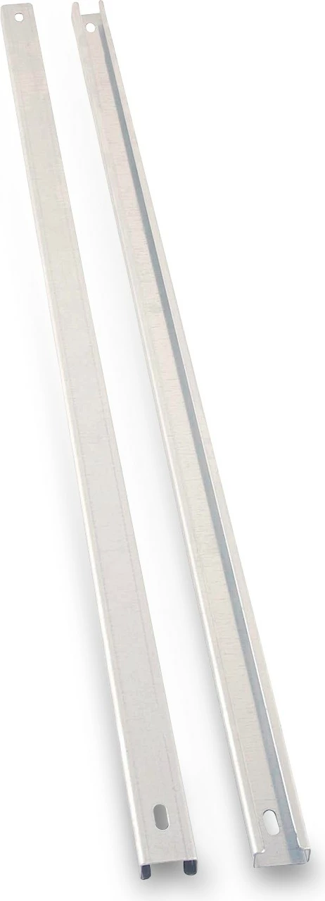 Shina C Profile Digitus për kabinet 19", çelik inoks, të bardha, 2 copë