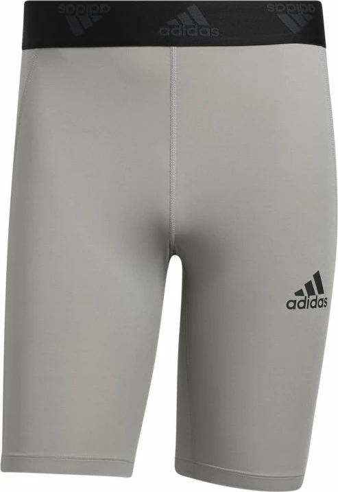 Pantallona sportive të shkurtra për meshkuj adidas, ngjyrë gri