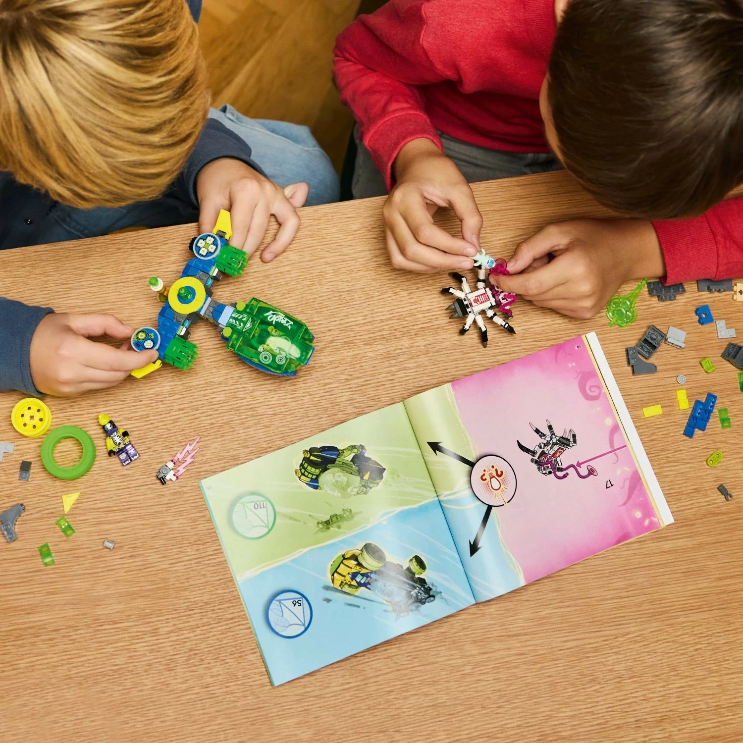 Set ndërtimi LEGO DREAMZzz 71491 Mateo me Z-Blob Action Rennwagen, 485 pjesë, multikolor