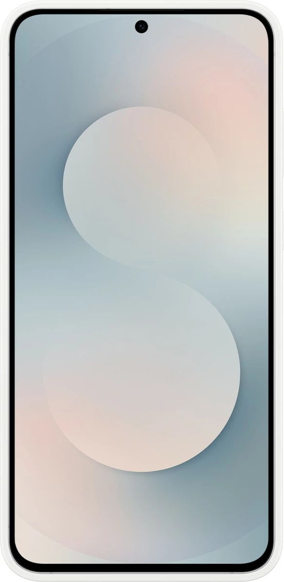 Mbështjellës silikon Samsung Galaxy S25 FE, i bardhë