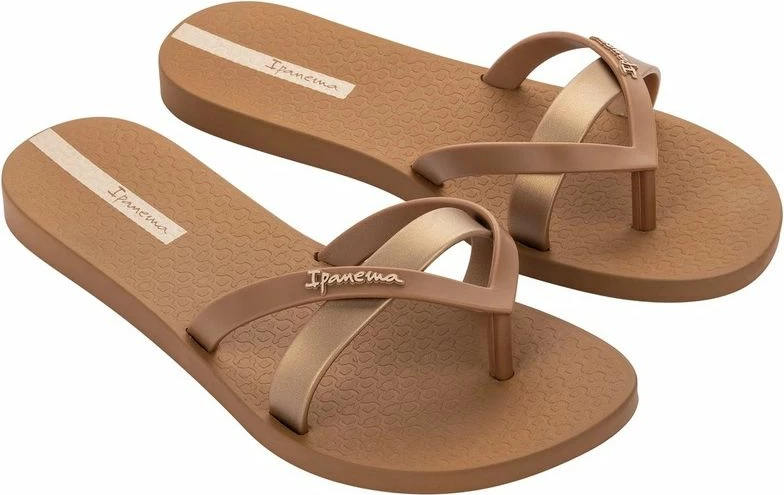 Flip-flopa për femra Ipanema Kirei, kafe