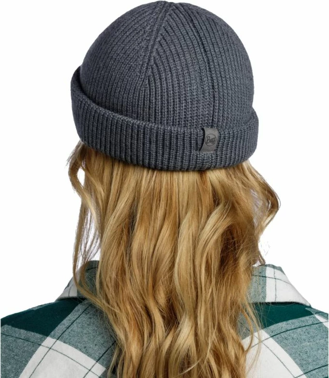Kapelë beanie Buff, unisex, gri