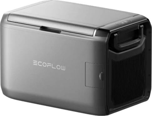 Ftohës portativ elektrik EcoFlow GLACIER 2 Classic 55L, bateri 298Wh, dy-zonë, gri