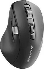 Maus ALOGIC Apex, Bluetooth + 2.4GHz, 6400 DPI, 7 butona, USB-C, i zi