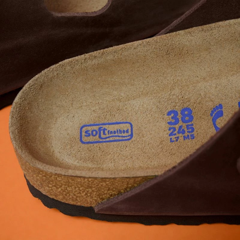 Papuqe femra Birkenstock, të kafta