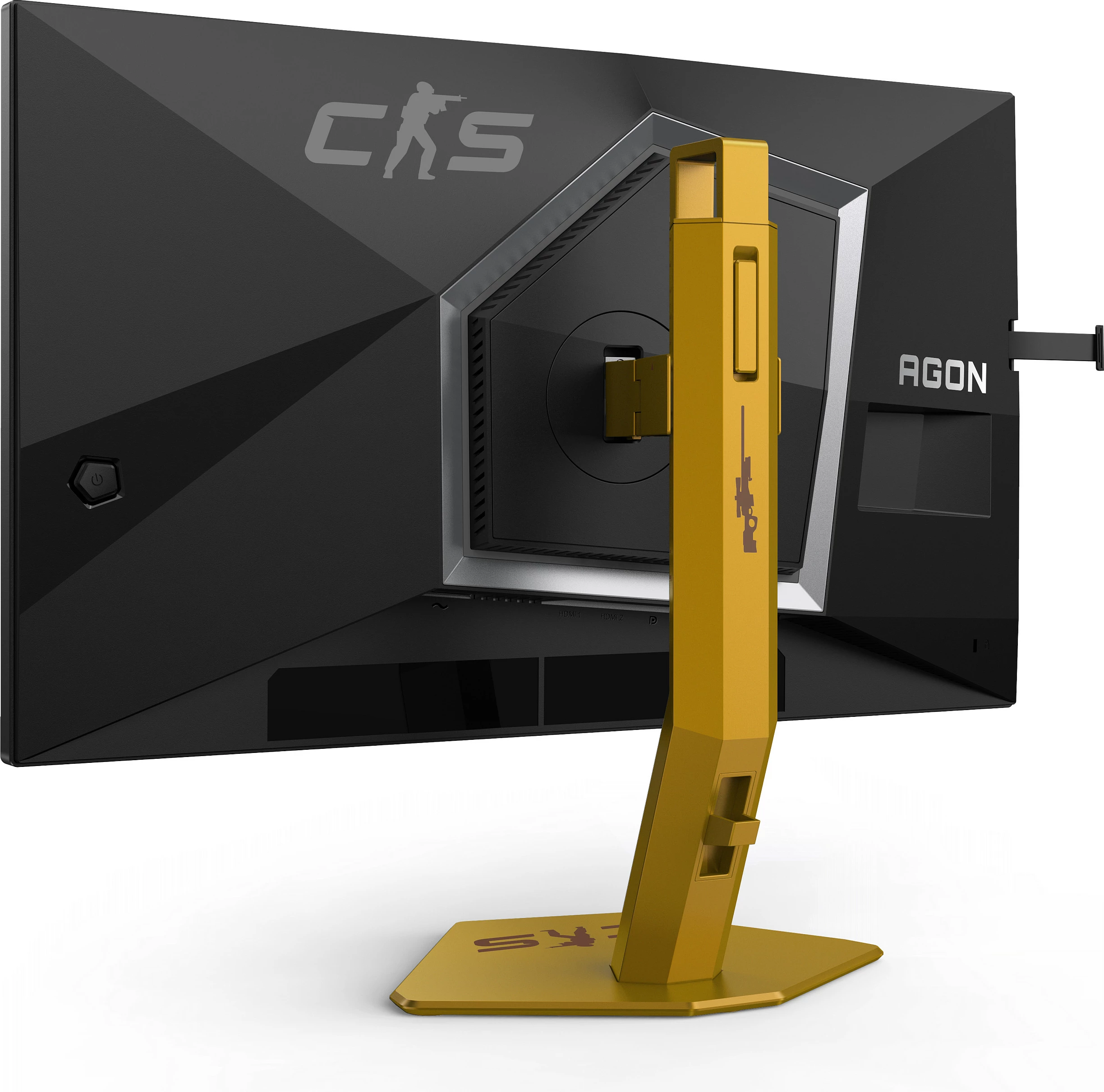Monitor gaming AOC AGON Pro CS24A, 24.1", Full HD, 610Hz, 0.5ms, G-SYNC, HDR400, HDMI 2.1/DP 1.4, zi-kuqe-portokalli
