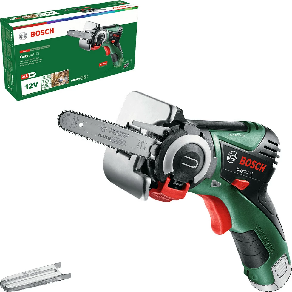 Vegël elektrike Bosch EasyCut 12, 2.5Ah, nanoBLADE, me bateri, e zezë/gjelbër/kuqe