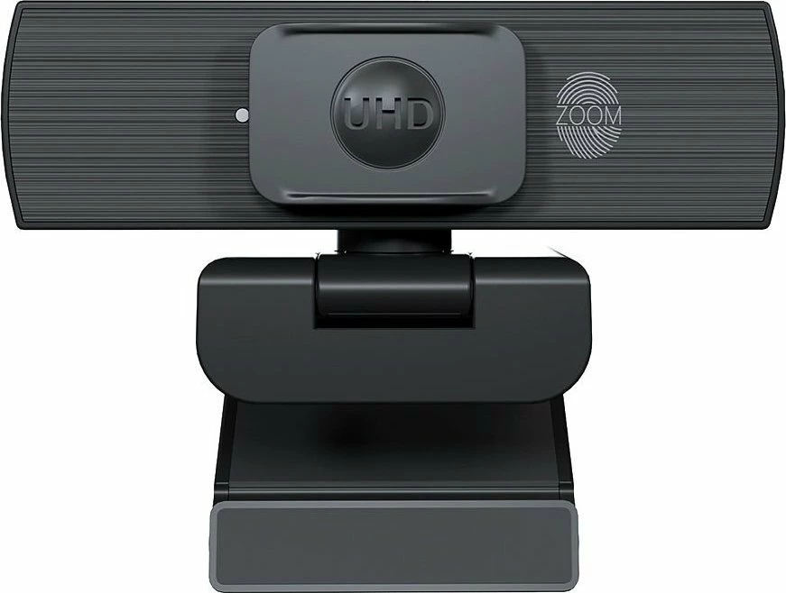 Webkamerë Mozos H500 4K USB-C 90° me mikrofon stereo, e zezë