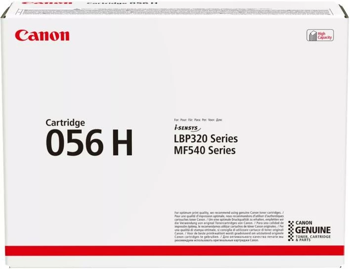 Toner Canon Cartridge 056 H, kapacitet i lartë, i zi