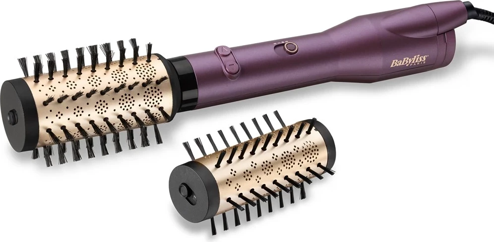 Brushë stiluese për flokë BaByliss AS950E, 650W, rozë 