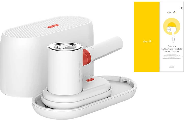 Avullues dhe hekur për rroba Deerma HS200, 1100W, 110ml, i bardhë