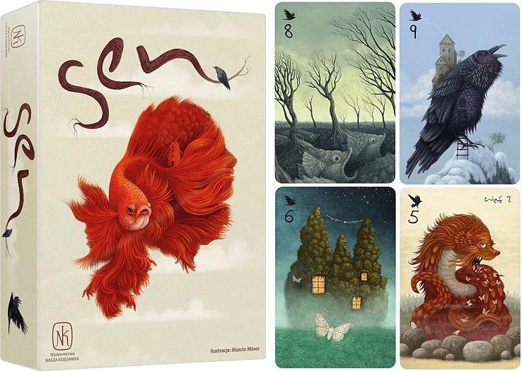 Lojë tavoline Nasza Księgarnia Dream (Sen), 2-5 lojtarë, 8+, gjuhë polonisht