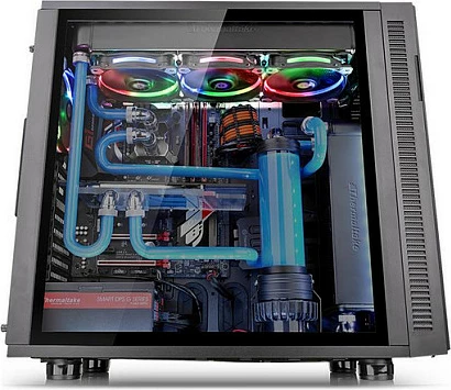 Kasë Thermaltake Suppressor F31 TG, Midi Tower, panel xhami i temperuar, e zezë