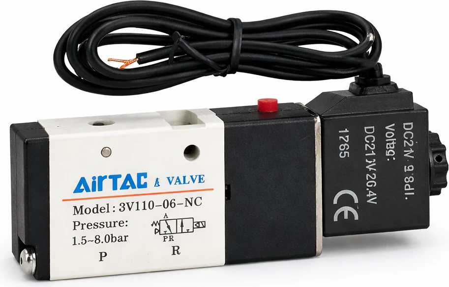 Valvul solenoide pneumatike 3V110-08 – DC 24V