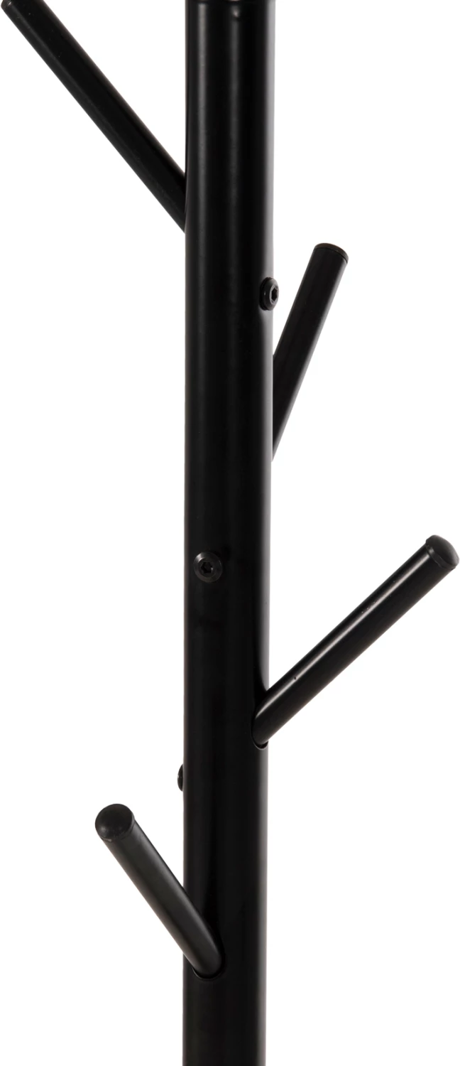 Varëse dyshemeje, metalike, ngjyrë e zezë, FH9574.01, 48x48x173H cm