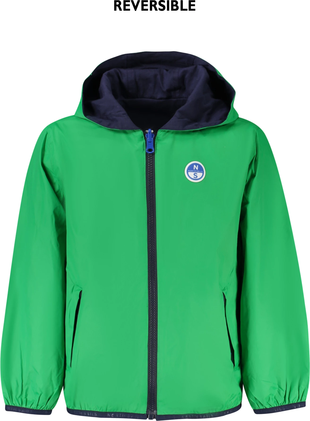 Jakne për djem NORTH SAILS, gjelbër/blu