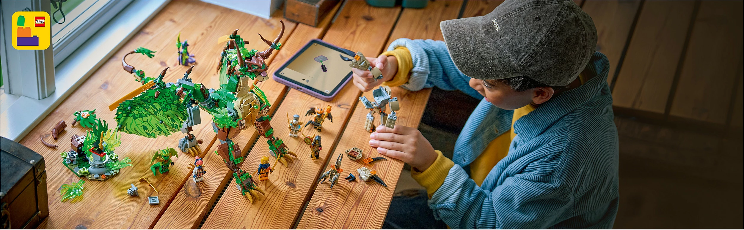 Set ndërtimi LEGO NINJAGO 71859 The Dragon of Life, 1050 copë, multikolor