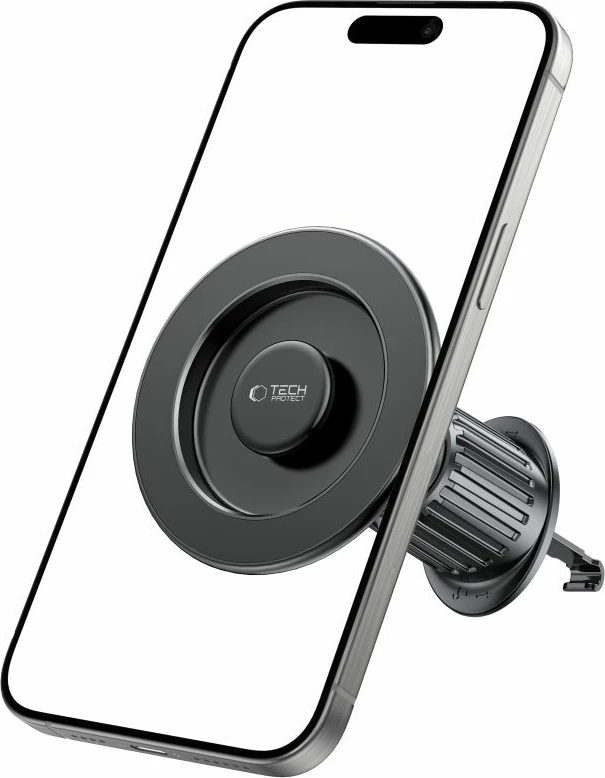 Mbajtës magnetik për celular Tech-Protect N58 me MagSafe, i zi