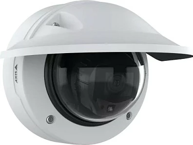 Kamerë sigurie IP Dome Axis P3287-LVE, 5MP, me kabllo, indoor/outdoor, microSD, e bardhë