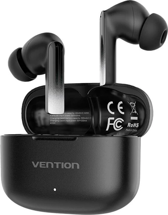 Kufje pa tela Vention NBIB0 Elf Earbuds E04, të zeza