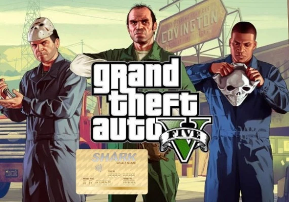 Grand Theft Auto V Premium Online + Whale Shark Edition Global