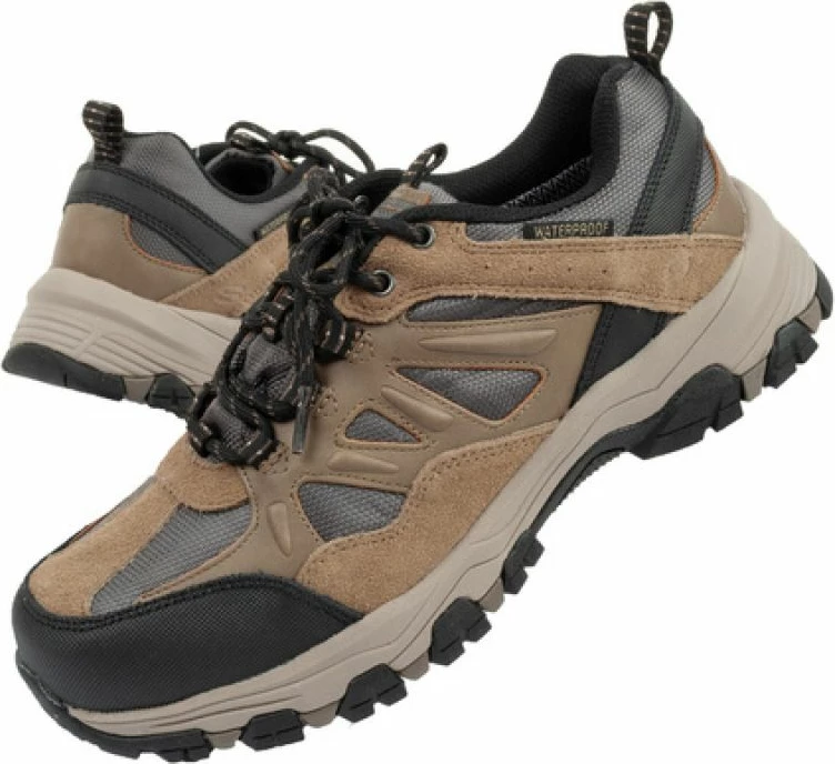 Atlete për meshkuj Skechers, bezhë