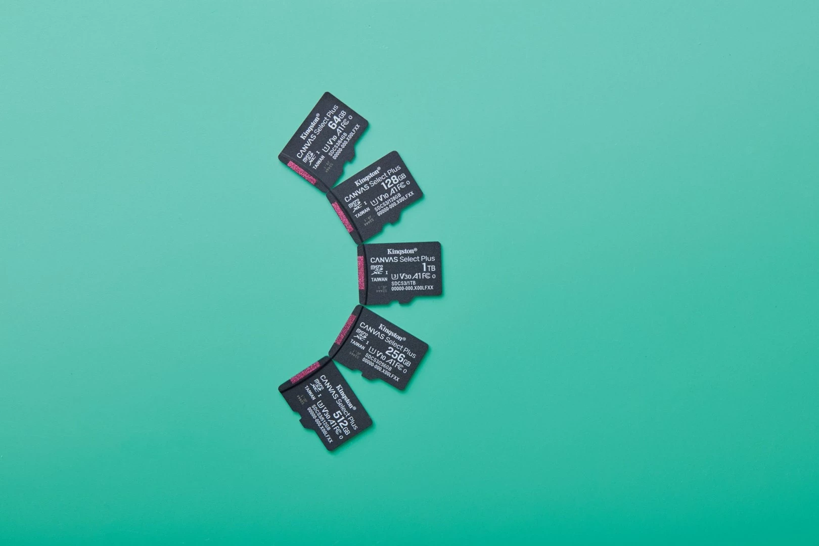 Kartë memorie Kingston Canvas Select Plus Gen3, 64GB, microSDXC, e zezë