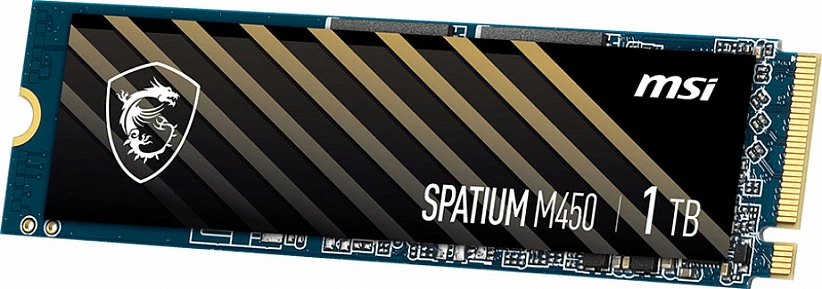 SSD MSI Spatium M450 V1, M.2 2280, NVMe PCIe Gen4 x4, 1TB