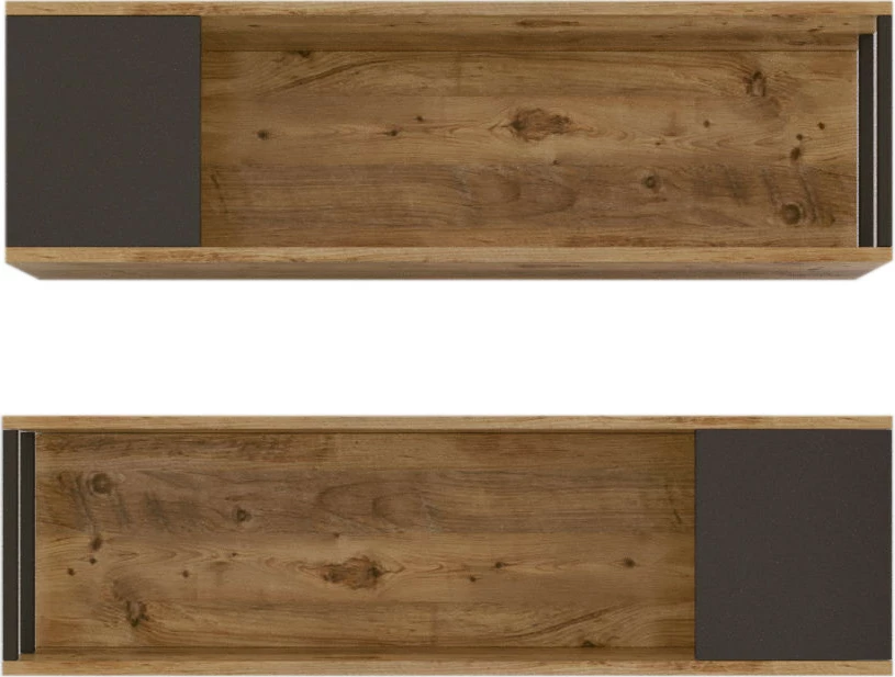 Raft muri Hanah Home, Vg18-A, ngjyrë Atlantic Pine, 2 copë