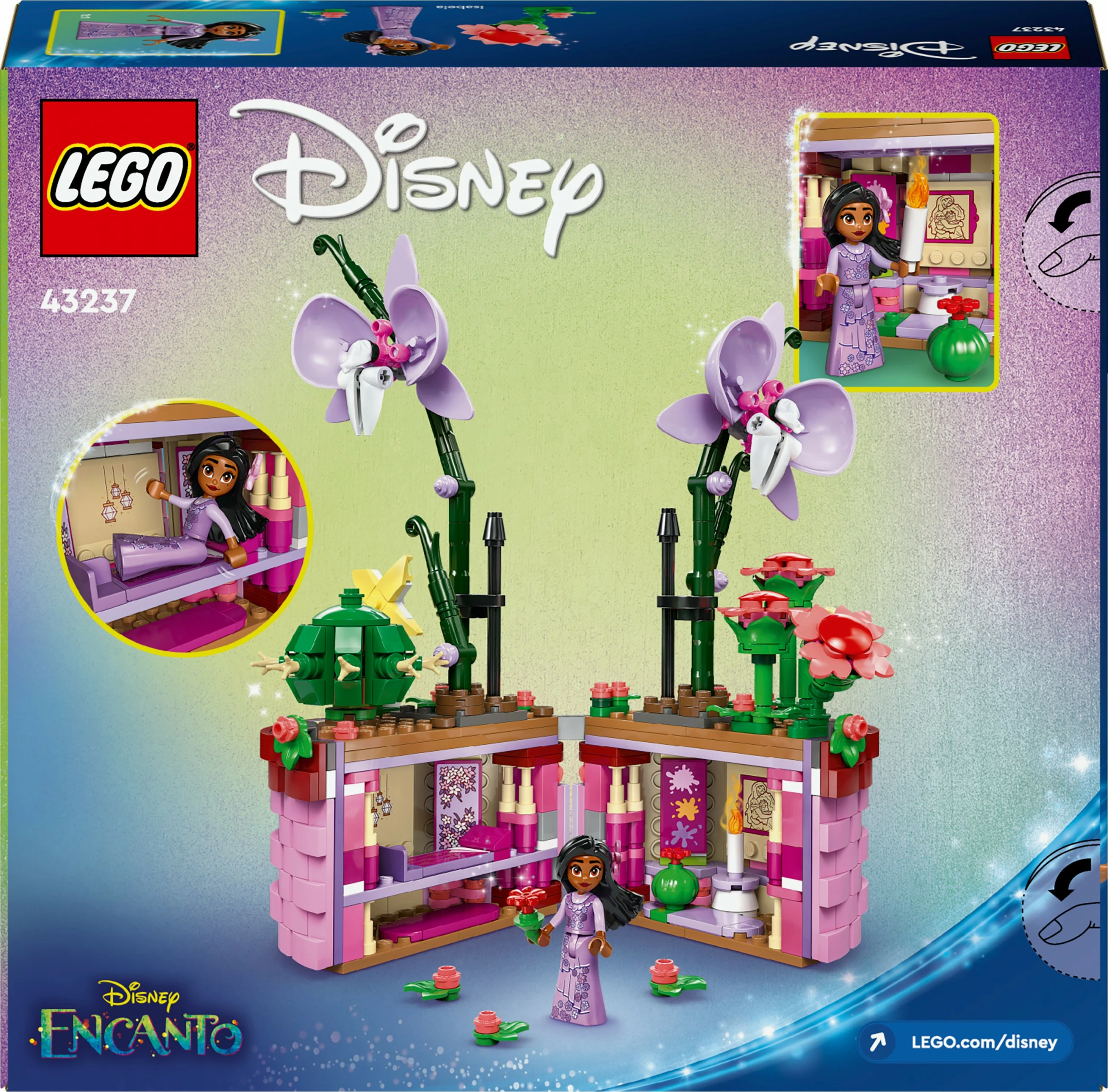 Set LEGO Disney 43237 Isabelas Blumentopf, lodër ndërtimi, Encanto