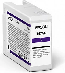 Katridzh boje Epson T47AD UltraChrome Pro, 50 ml, për SureColor SC-P900, vjollcë