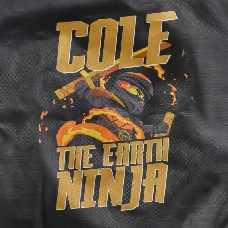 Çantë me litar Lego Ninjago, fëmijë, e zezë