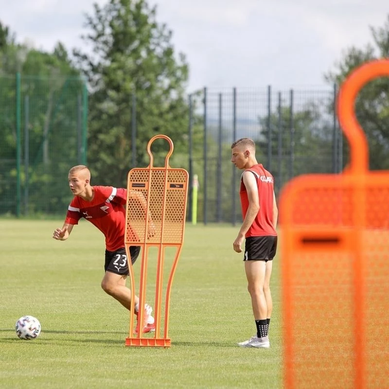 Mur futbolli Yakima PRO 180cm, portokalli