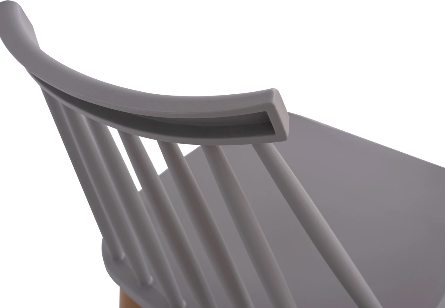 Karrige për ngrënie, FH8052.10 Vanessa, gri me këmbë metalike, 43x46,5x82cm, set prej 4 copash