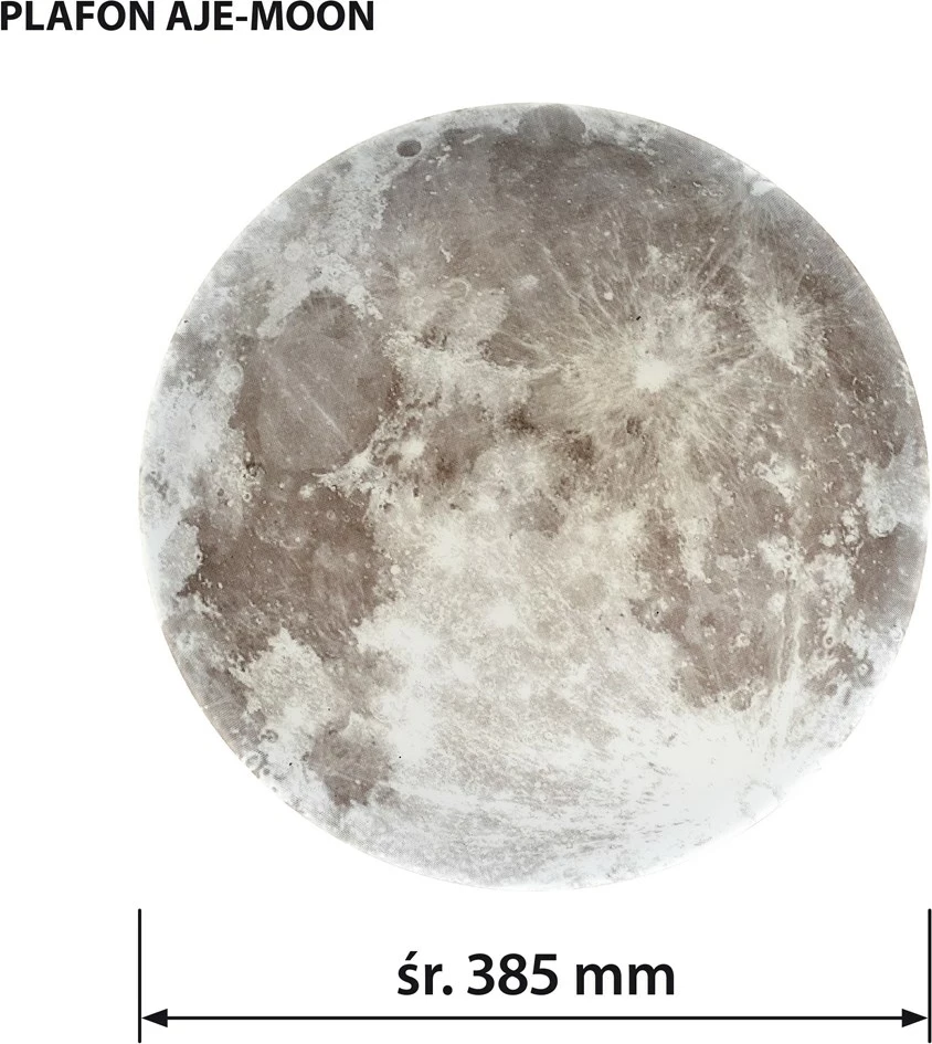 Plafonierë LED Activejet AJE-MOON 24W, Shumëngjyrëshe