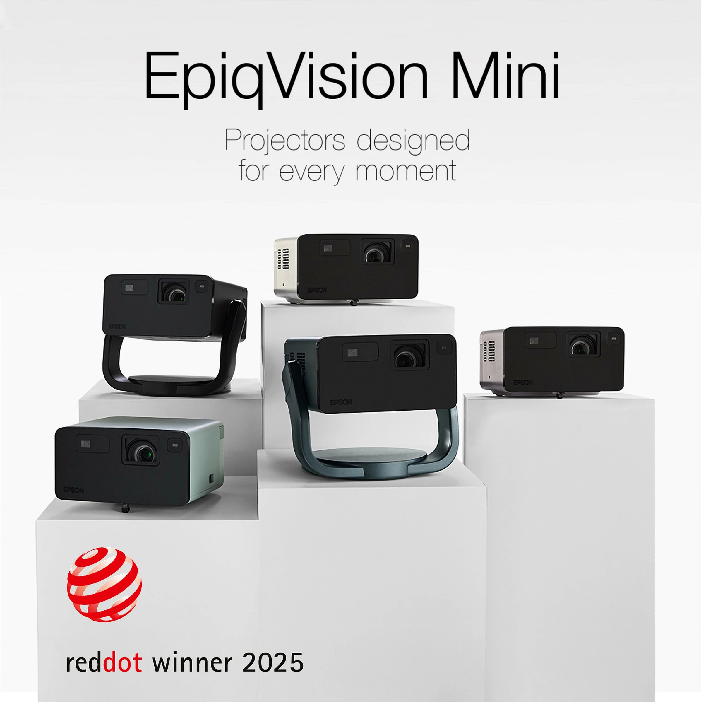 Projektor Epson EF-21G, Laser Full HD, 1000 ANSI lumen, Smart TV, zi/jeshil