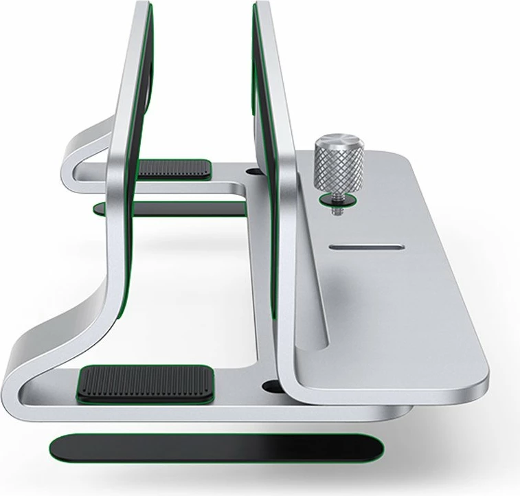 Mbajtëse vertikale për laptop Ugreen LP258, aliazh zinku, e argjendtë