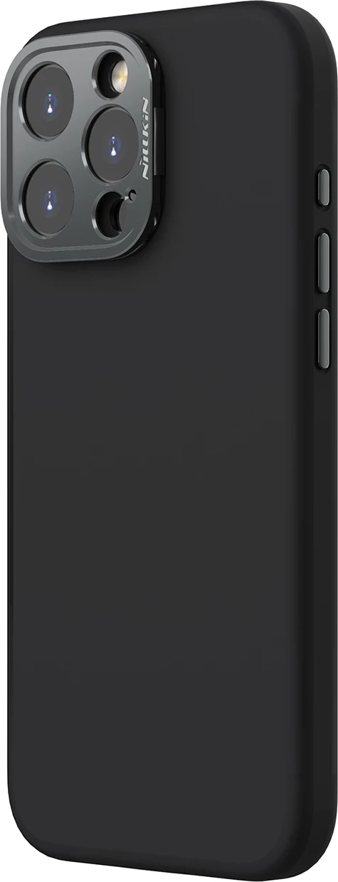 Mbështjellës Nillkin LensWing Prop Magnetic Case për iPhone 16 Pro Max, zi