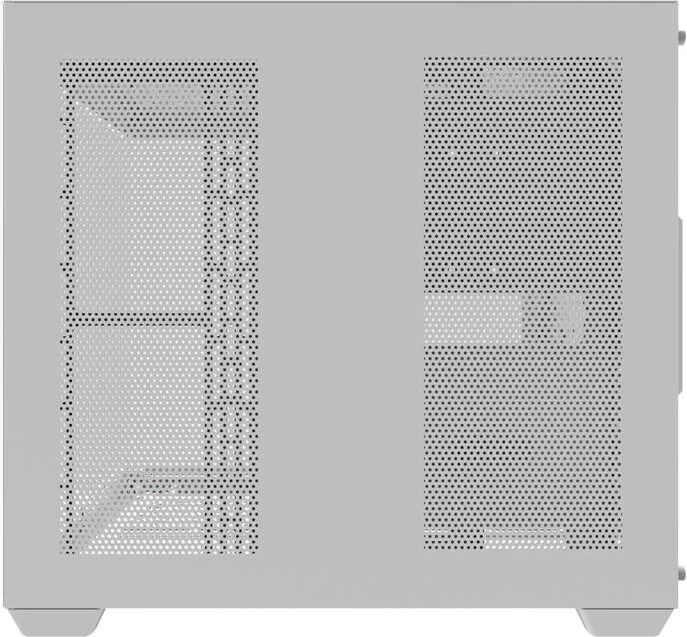 Kasë Darkflash C285P, Mini Tower, ATX/M-ATX/ITX, xham i temperuar, e bardhë