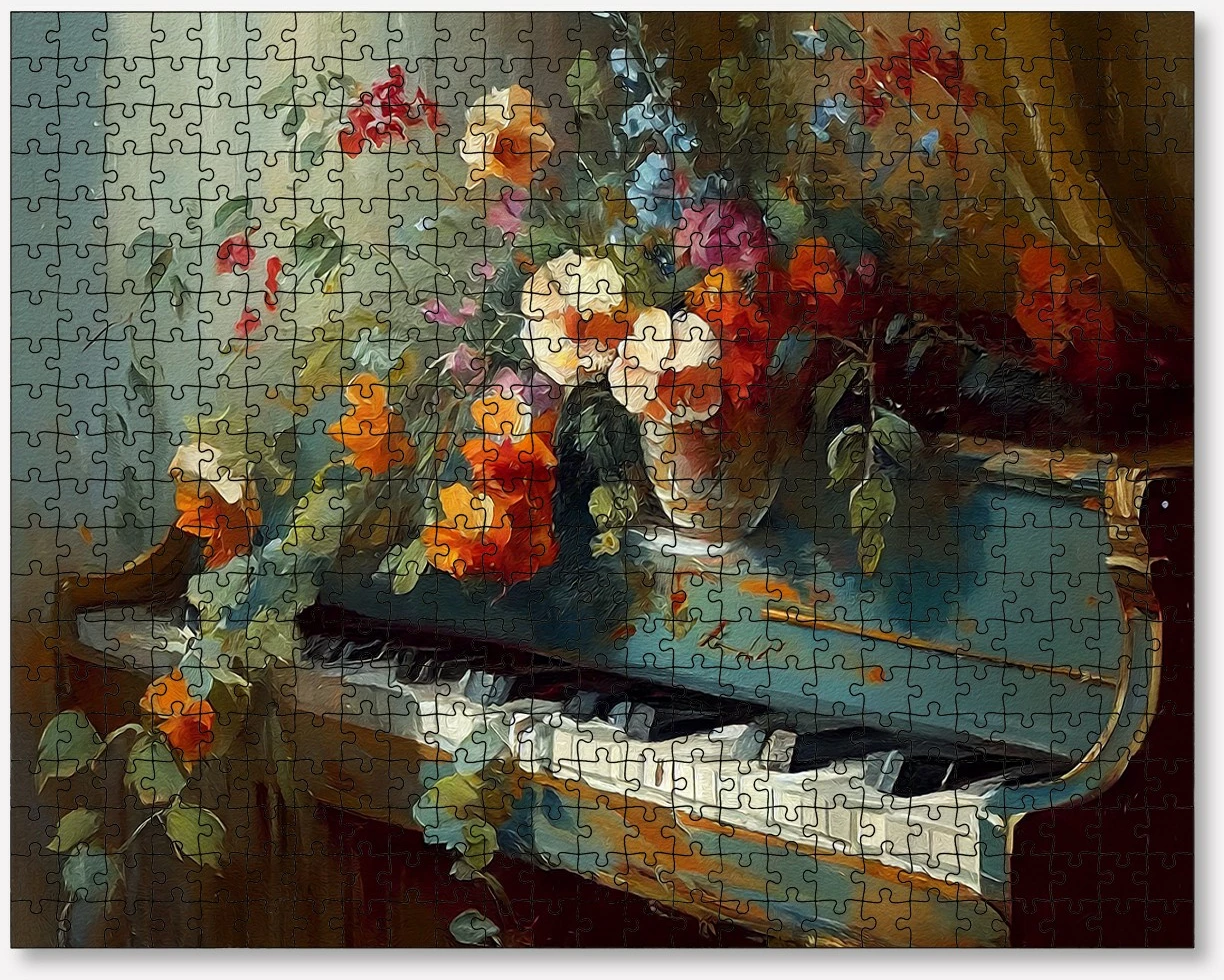 Puzzle 500 copë, Evila Originals, shumëngjyrësh, PZL_0107_500