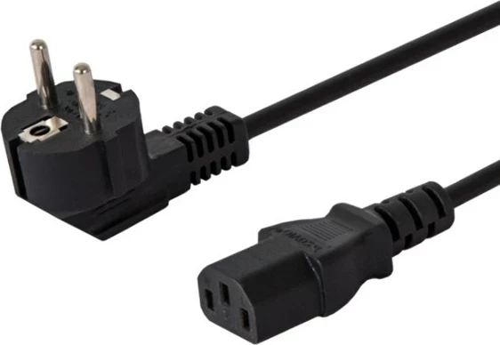 Kabllo rryme SAVIO CL-146, Schuko në IEC C13, 3 m, e zezë