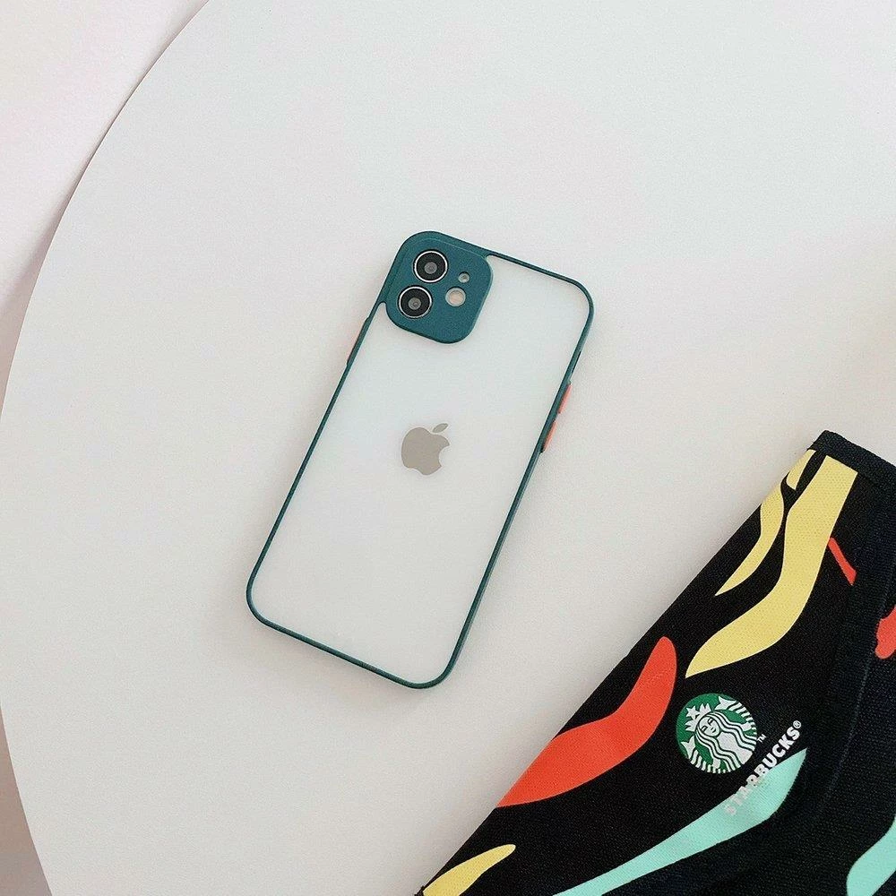 Mbështjellës silikoni Hurtel Milky Case për Samsung Galaxy A42 5G, i gjelbër i errët