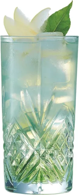Gotë highball Arcoroc Broadway 380 ml transparente, set 6 copë