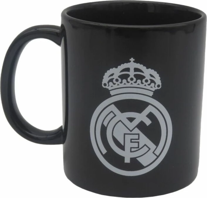 Filxhan qeramike Real Madrid MG92-08RM, e zezë, në kuti dhurate
