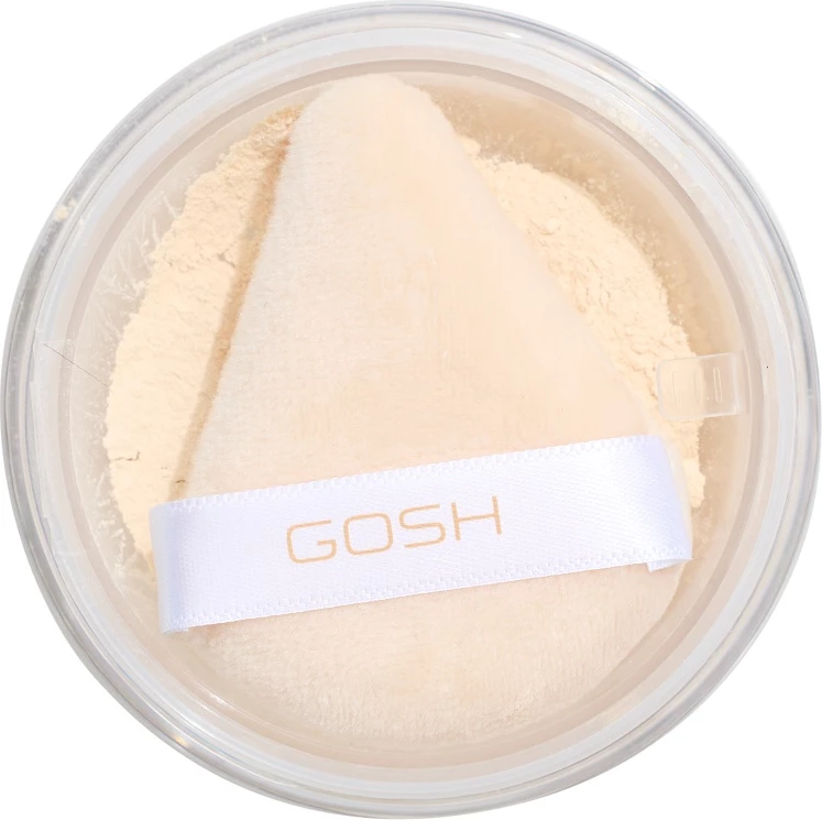 Puder e lirshme për fiksim Gosh Bake'n Set Powder për femra 002 Soft Yellow 15g