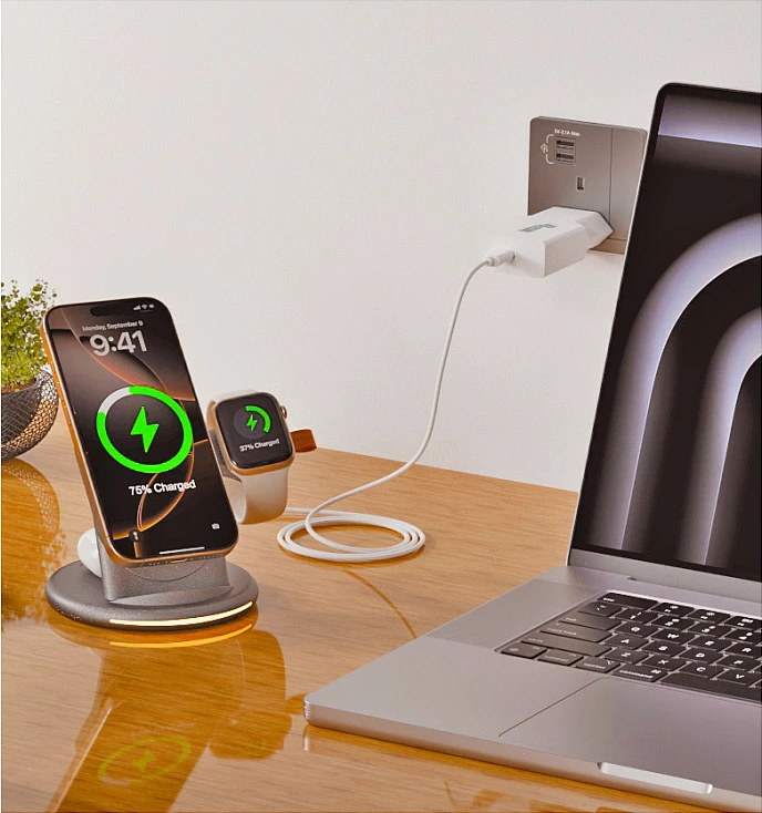 Karikues USB-C EQUIP GaN PD 3.0 20W, 1 port, i bardhë