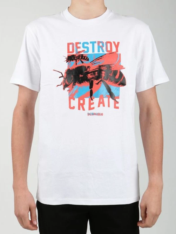 Maicë për meshkuj DC, e bardhë